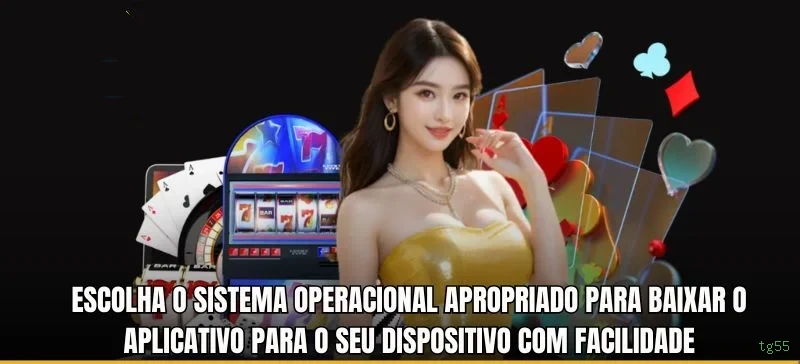 Aplicativo móvel tg55 para iOS e Android